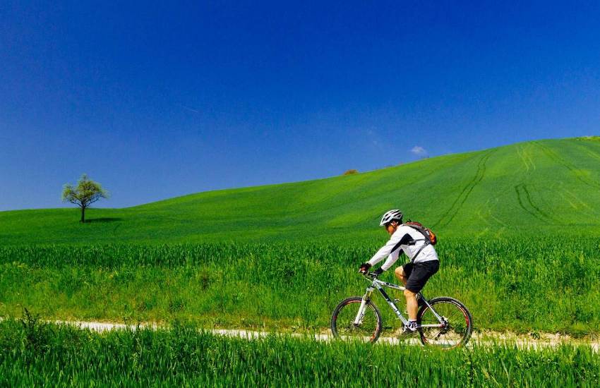 Tour in E-Bike a Noleggio nel Chianti da Siena 
